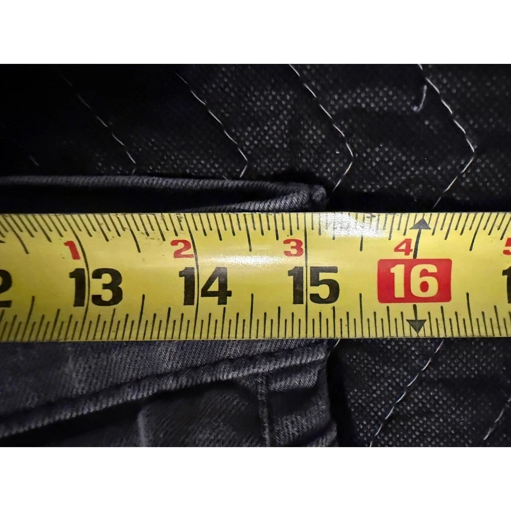 Levi's 511 Slim Fit Jeans Mens 31x32 Gray Red Tab Stretch Denim